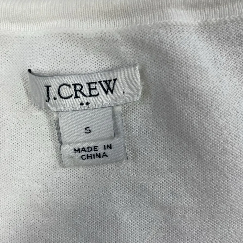 J. Crew ivory tunic